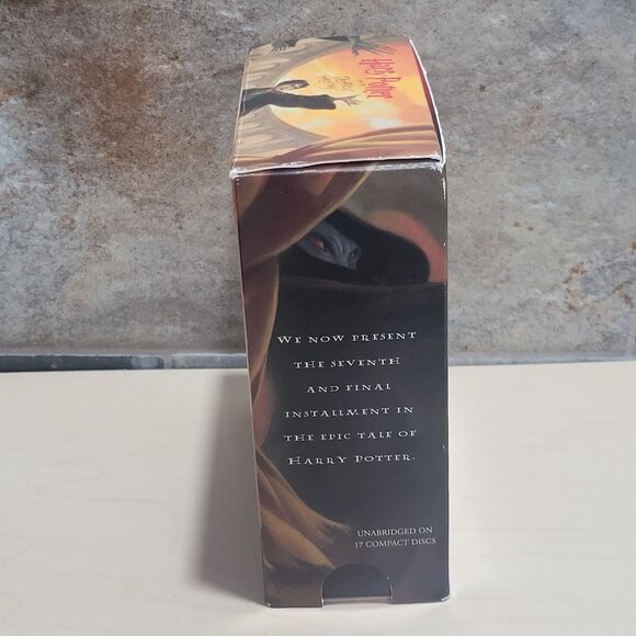 Harry Potter and The Deathly Hallows JK Rowling Audiobook 17 CDs - Picture 14 of 14